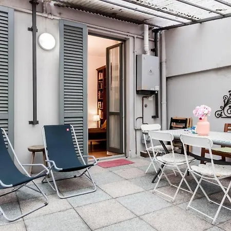 Joivy Apt For 6 With Big Terrace In Milan Centro Storico Exterior photo